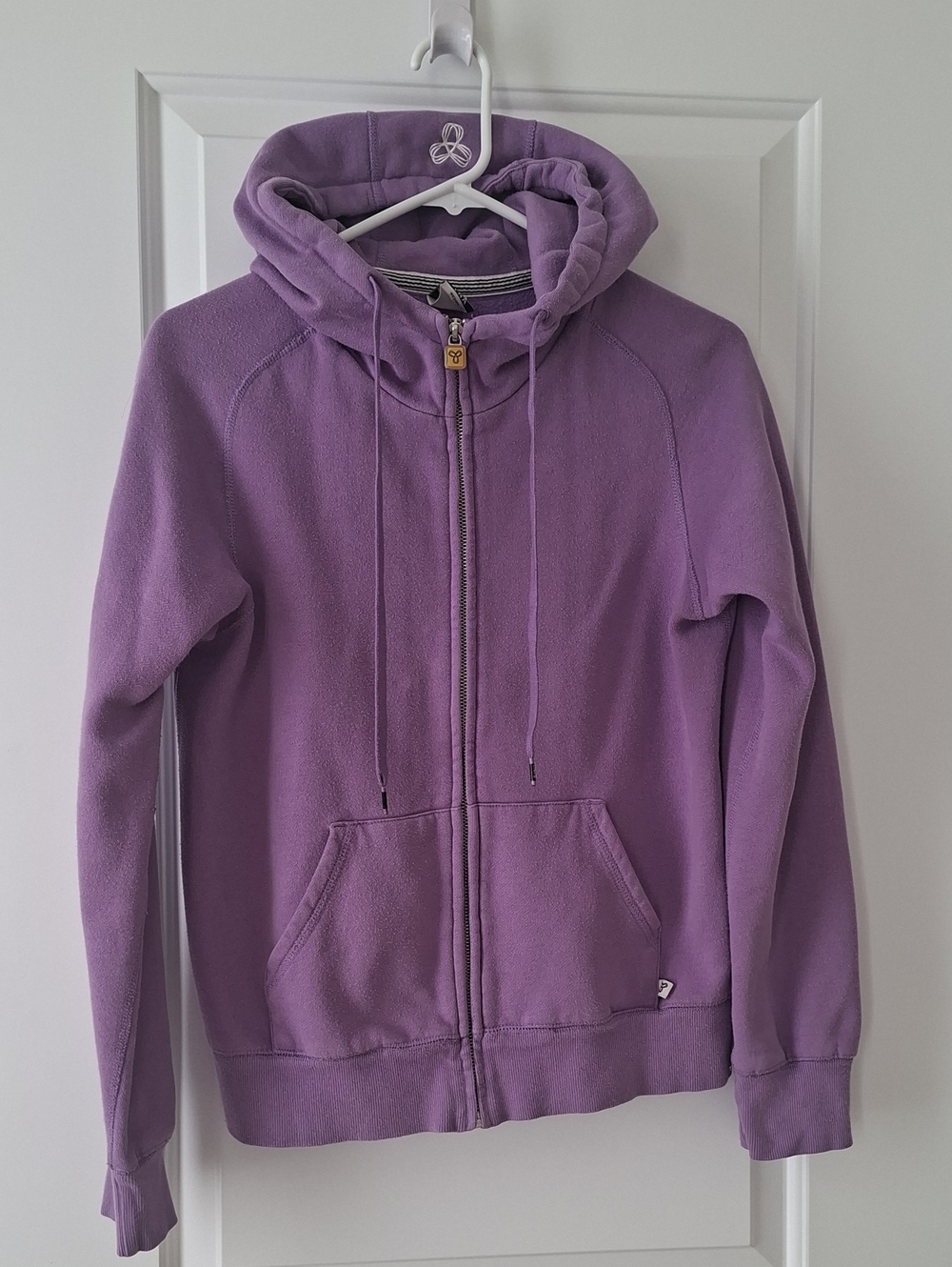 TNA Lavender Full-Zip Hoodie with Hood Pockets Medium